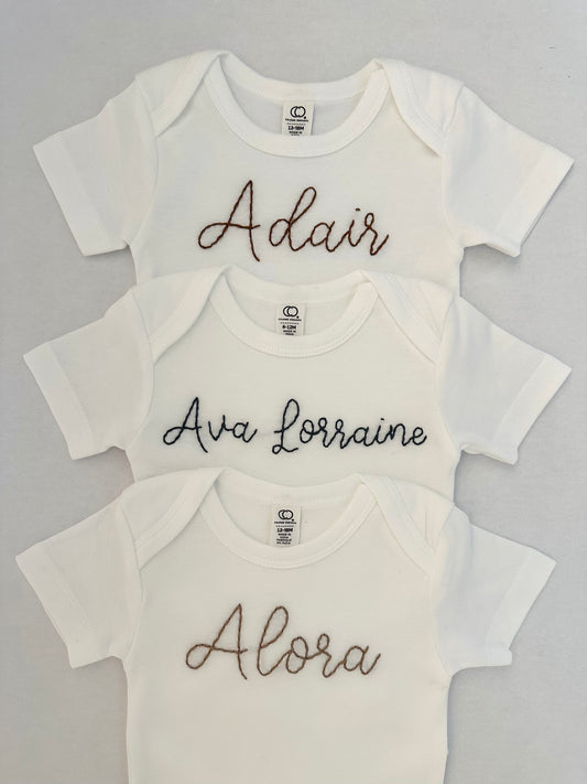 Customized Short Sleeve Bodysuits